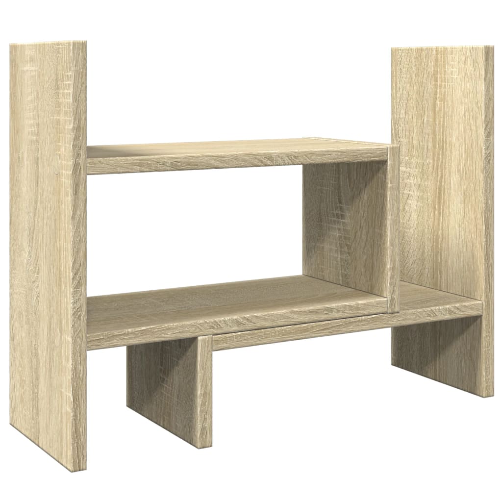 Organizer Scrivania Rovere Sonoma 38,5x17x39 Legno Multistrato