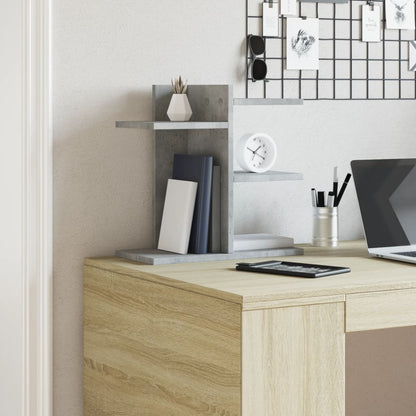Organizer da Scrivania Bianco 42x21,5x42 cm Legno Multistrato