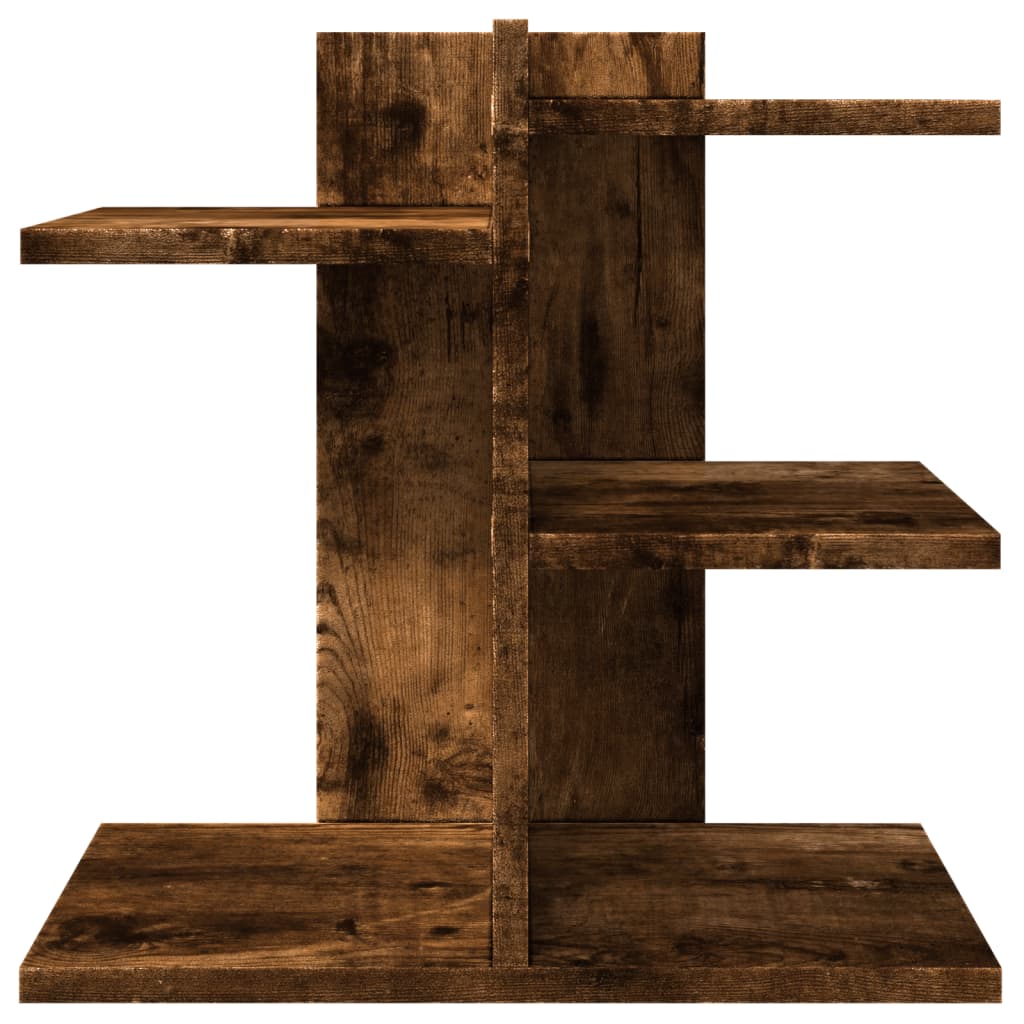 Organizer Scrivania Rovere Fumo 42x21,5x42 cm Legno Multistrato