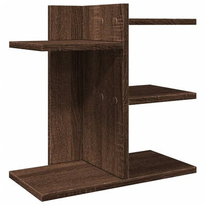 Organizer Scrivania Rovere Marrone 42x21,5x42 cm Multistrato