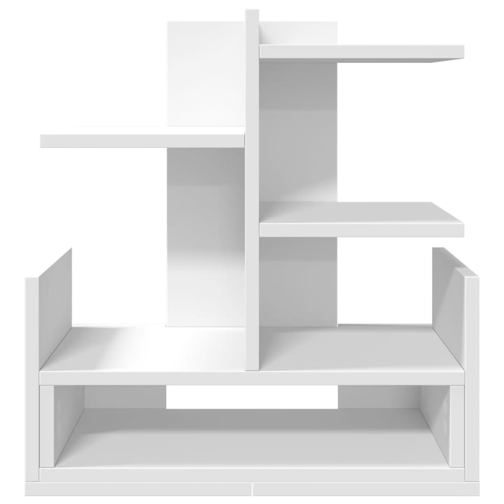 Organizer per la Scrivania Bianco 49x20x52,5 cm in Multistrato