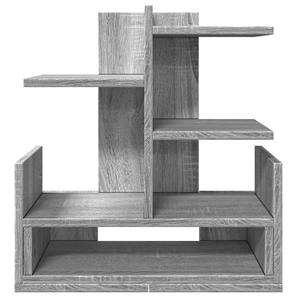Organizer Scrivania Grigio Sonoma 49x20x52,5 cm Multistrato