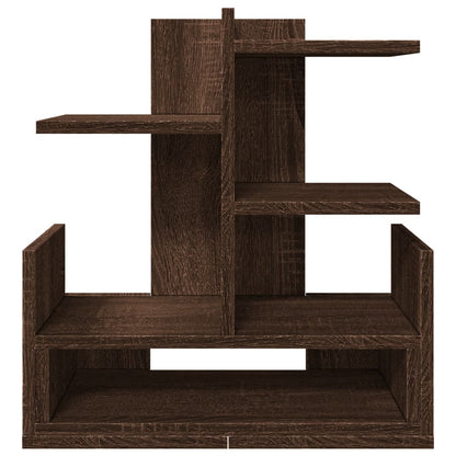 Organizer Scrivania Rovere Marrone 49x20x52,5 cm Multistrato
