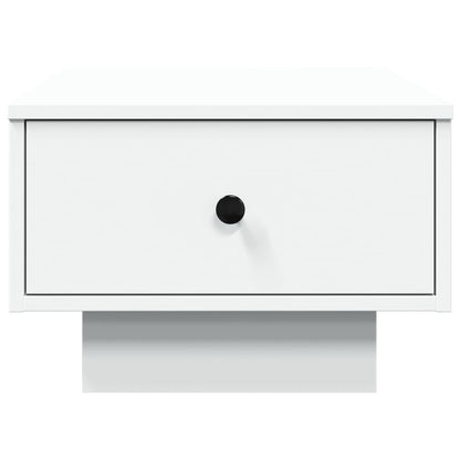 Tavolino da Salotto Bianco 60x45x31 cm in Legno Multistrato
