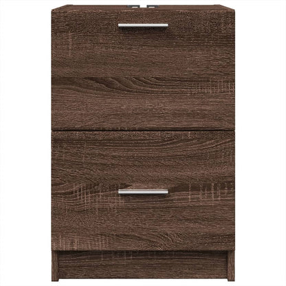 Mobile Lavabo Rovere Marrone 40x37x59 cm in Truciolare