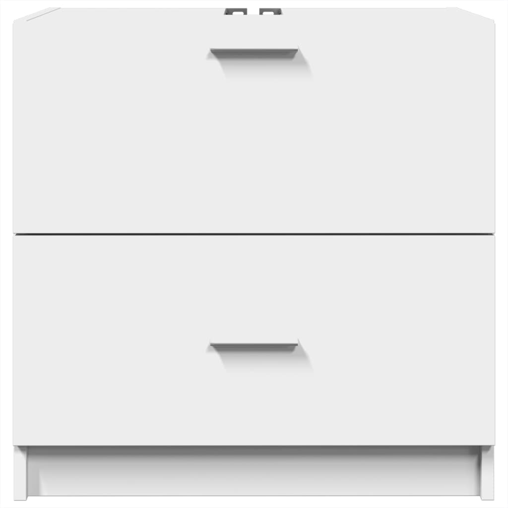 Mobile Lavabo Bianco 59x37x59 cm in Truciolare