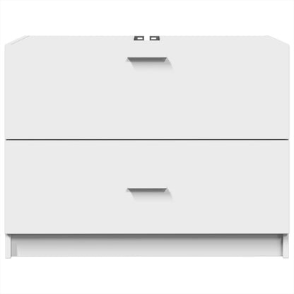 Mobile Lavabo Bianco 78x37x59 cm in Truciolare