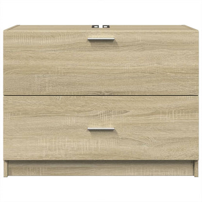 Mobile Sottolavabo Rovere Sonoma 78x37x59 cm in Truciolare