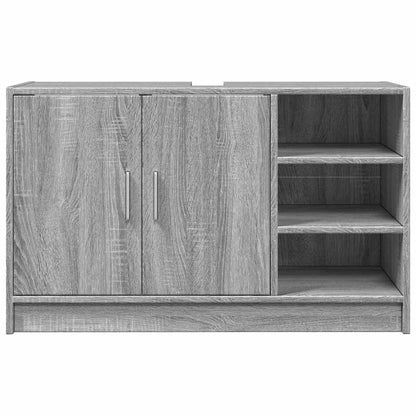 Mobile Lavabo Grigio Sonoma 90x29x55 cm in Truciolare