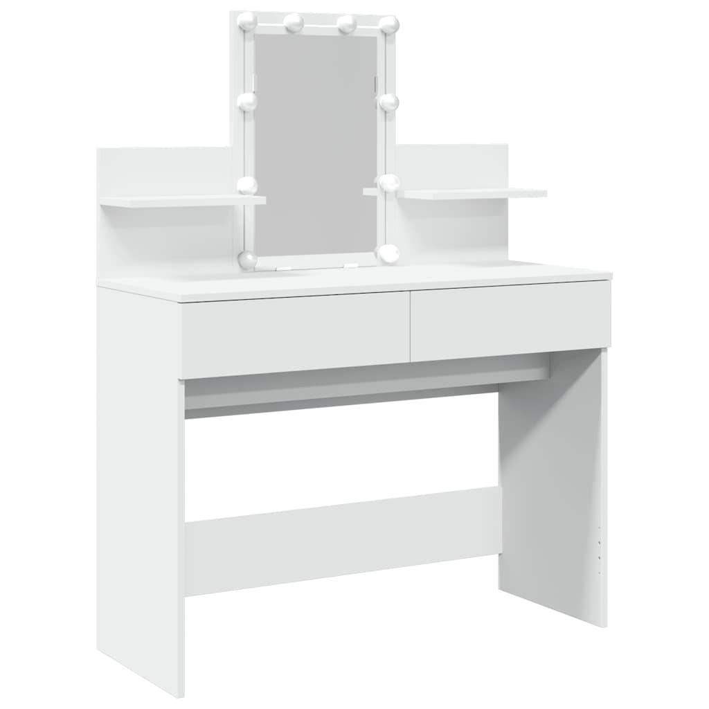 Toeletta con LED Bianco 100x40x130 cm