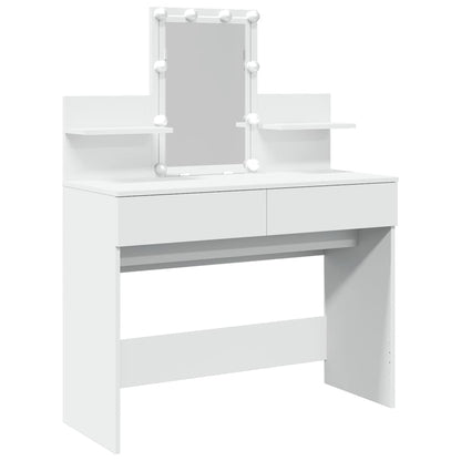 Toeletta con LED Bianco 100x40x130 cm
