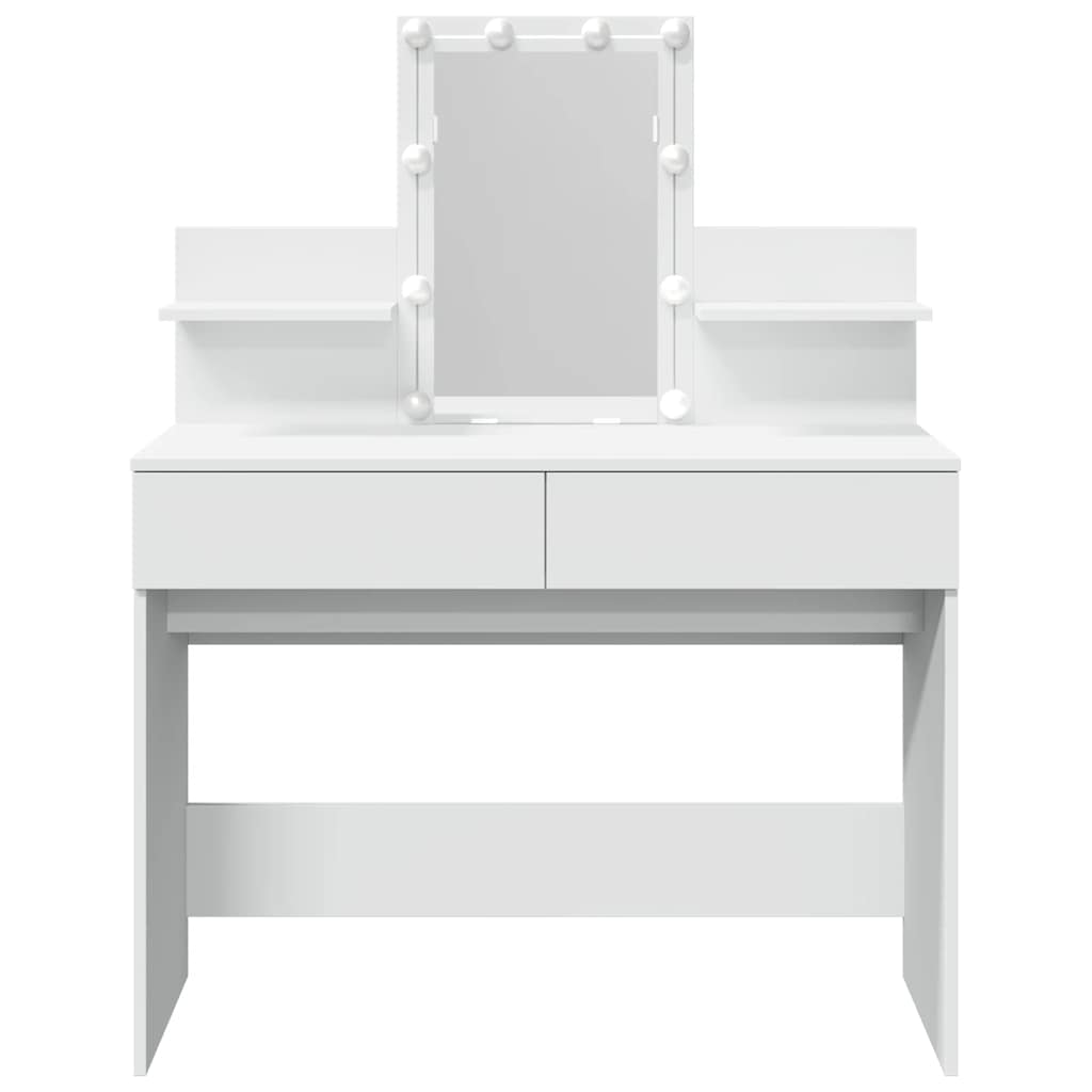 Toeletta con LED Bianco 100x40x130 cm