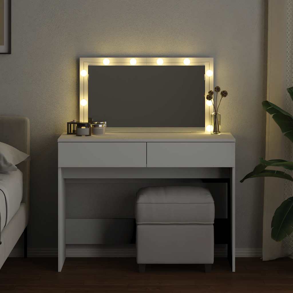 Toeletta con LED Bianco 100x40x120 cm