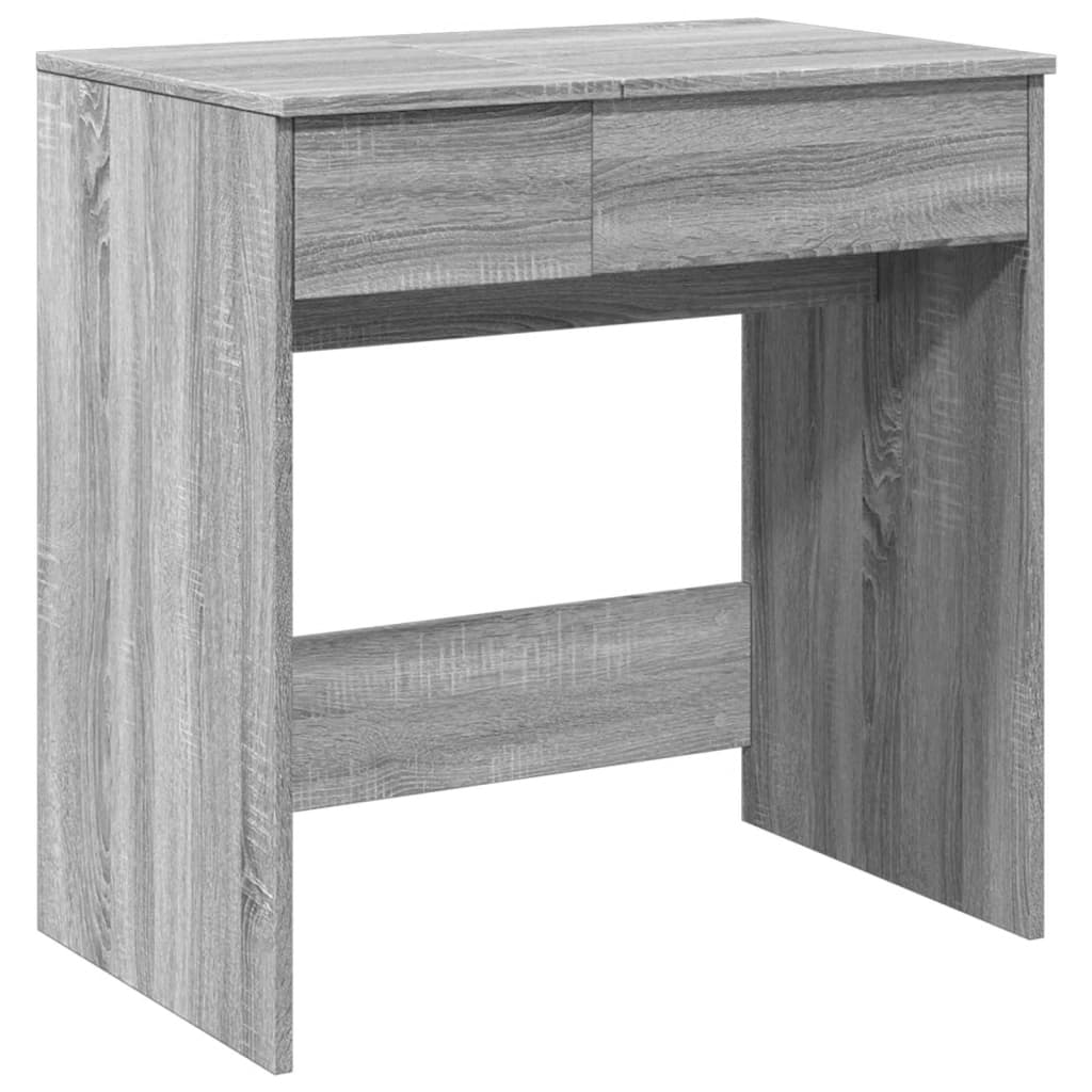 Toeletta con Specchio Grigio Sonoma 73x46,5x120 cm