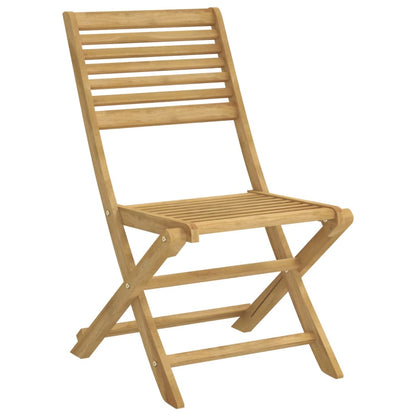 Set da Pranzo da Giardino 9 pz Legno Massello di Acacia