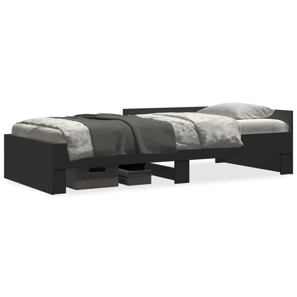 Giroletto Nero 100x200 cm in Legno Multistrato
