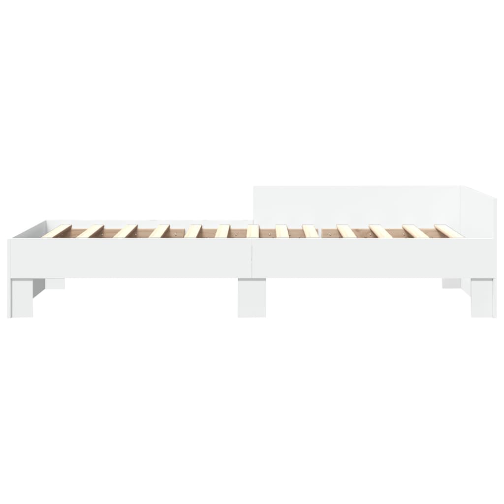 Giroletto Bianco 90x200 cm in Legno Multistrato