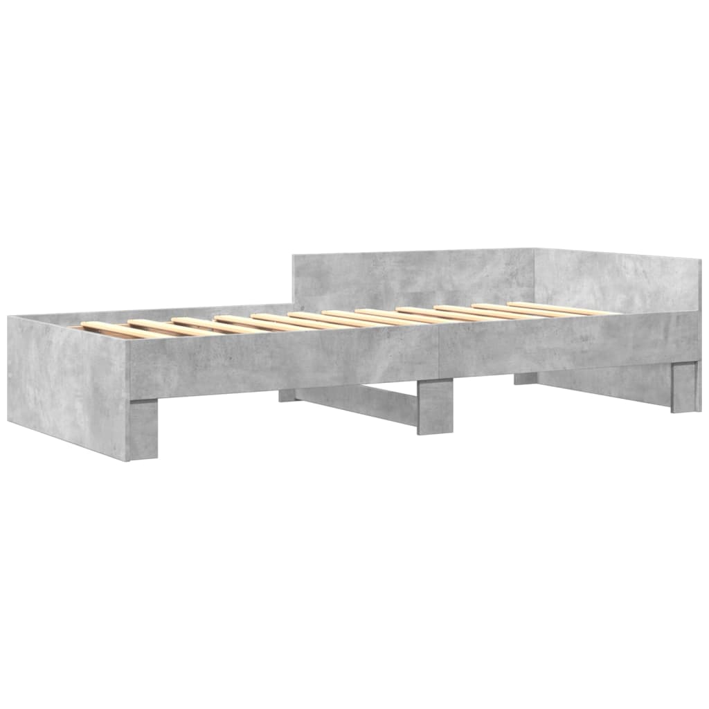 Giroletto Grigio Cemento 90x200 cm in Legno Multistrato