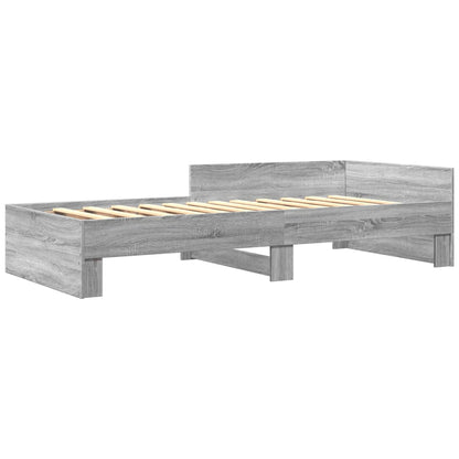 Giroletto Grigio Sonoma 90x200 cm in Legno Multistrato