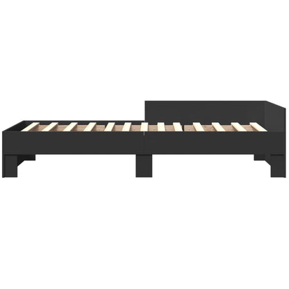 Giroletto Nero 75x190 cm in Legno Multistrato