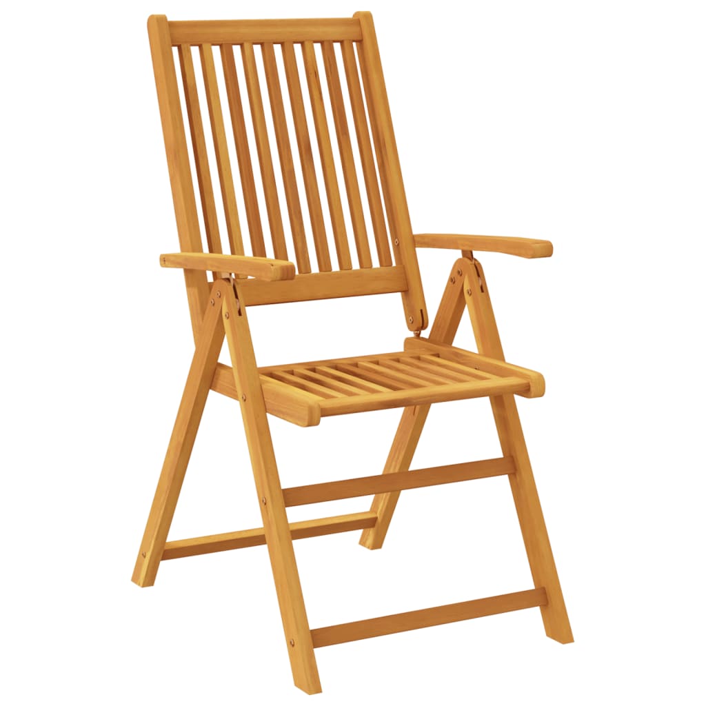 Set da Pranzo per Giardino 5 pz 140x80x74 cm in Legno Massello di Acacia