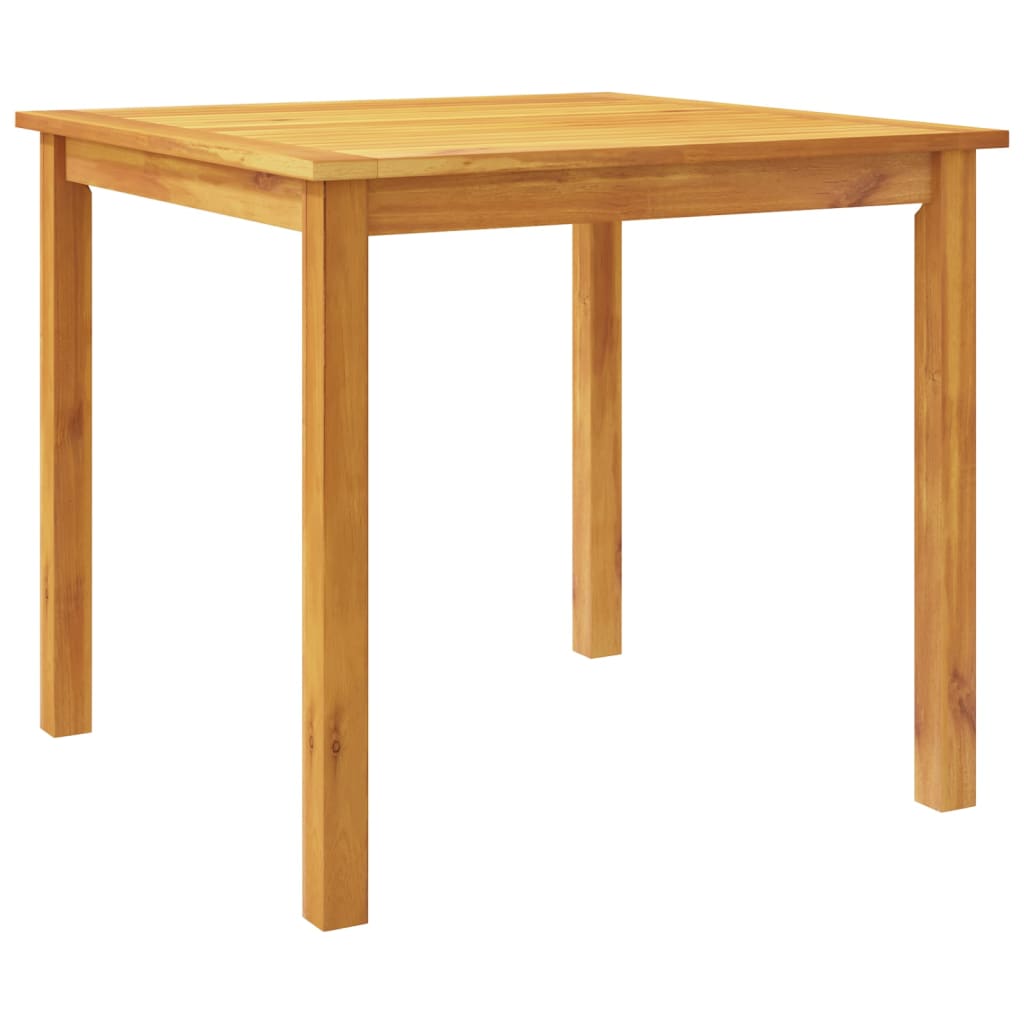Set da Pranzo per Giardino 5 pz 85x85x74 cm in Legno Massello di Acacia