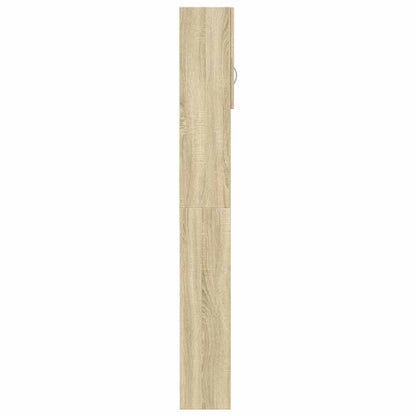 Mobile Lavatrice Rovere Sonoma 64x25,5x190 cm Legno Multistrato