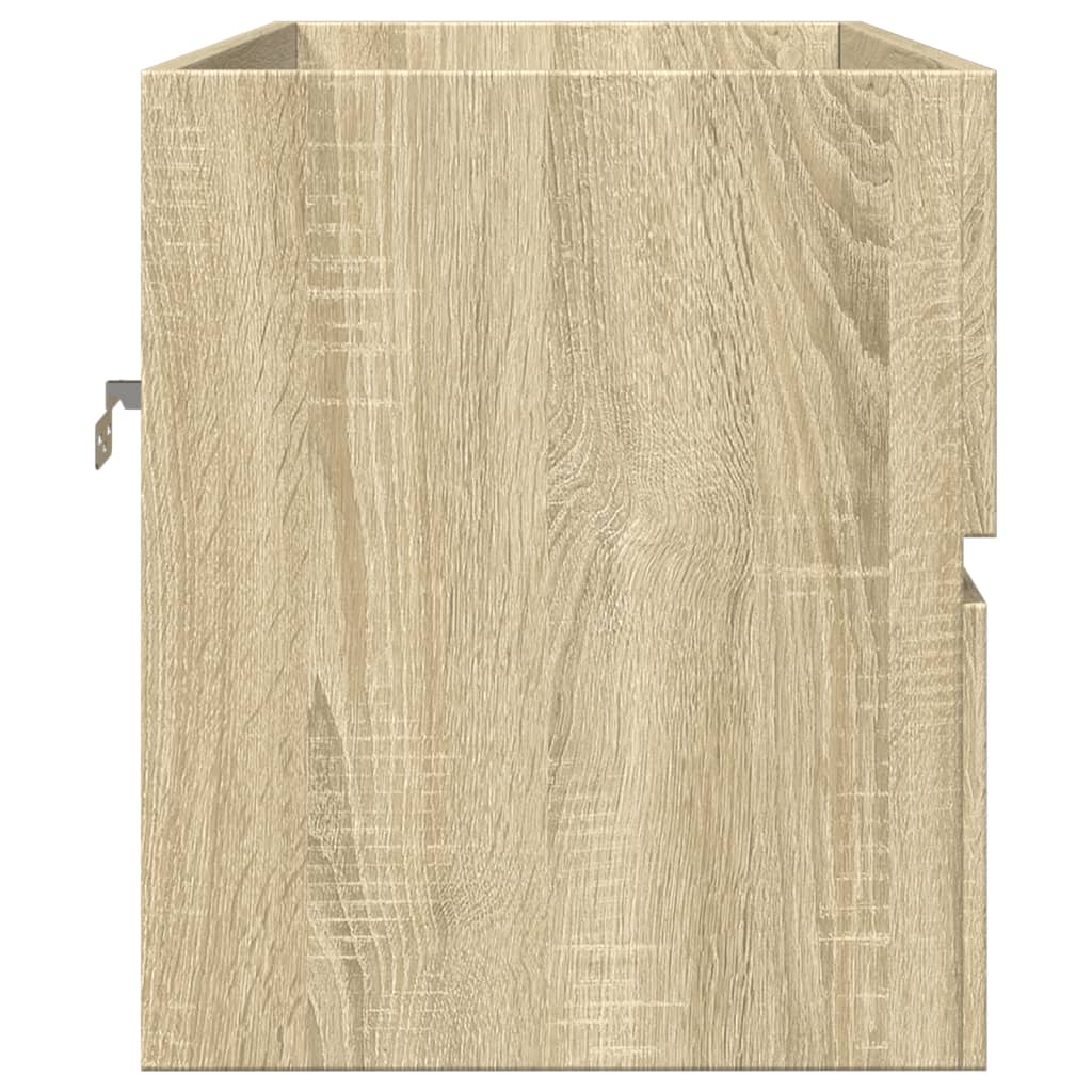Mobile Lavabo Rovere Sonoma 80x38,5x45 cm in Legno Multistrato