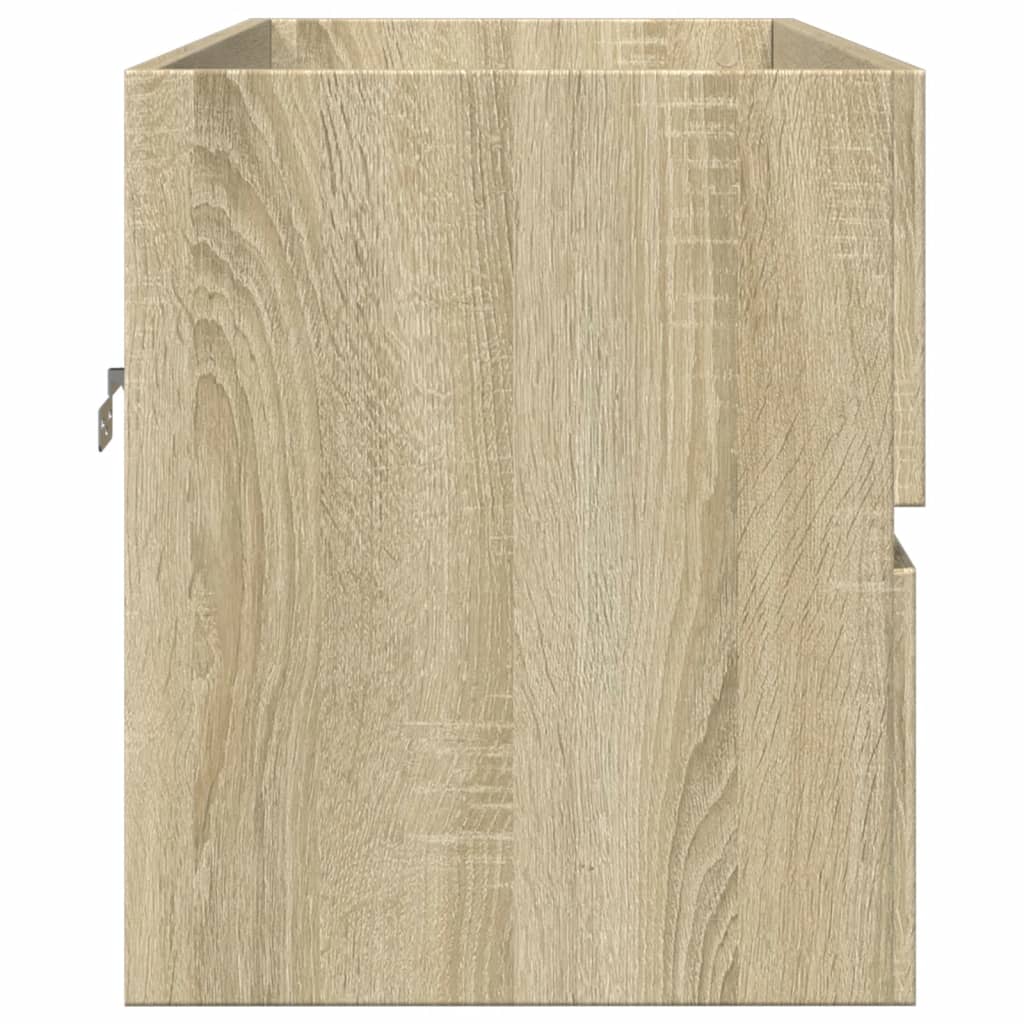Mobile Lavabo Rovere Sonoma 90x38,5x45 cm in Legno Multistrato