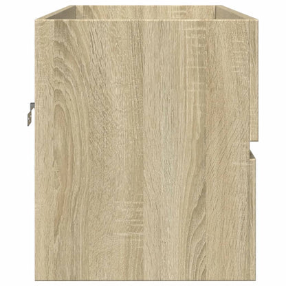 Mobile Lavabo Rovere Sonoma 90x38,5x45 cm in Legno Multistrato
