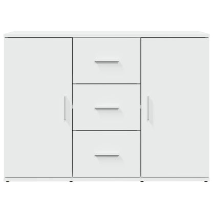 Credenza Bianca 90,5x29,5x65 cm in Truciolato
