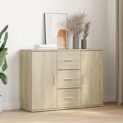 Credenza Rovere Sonoma 90,5x29,5x65 cm in Truciolato