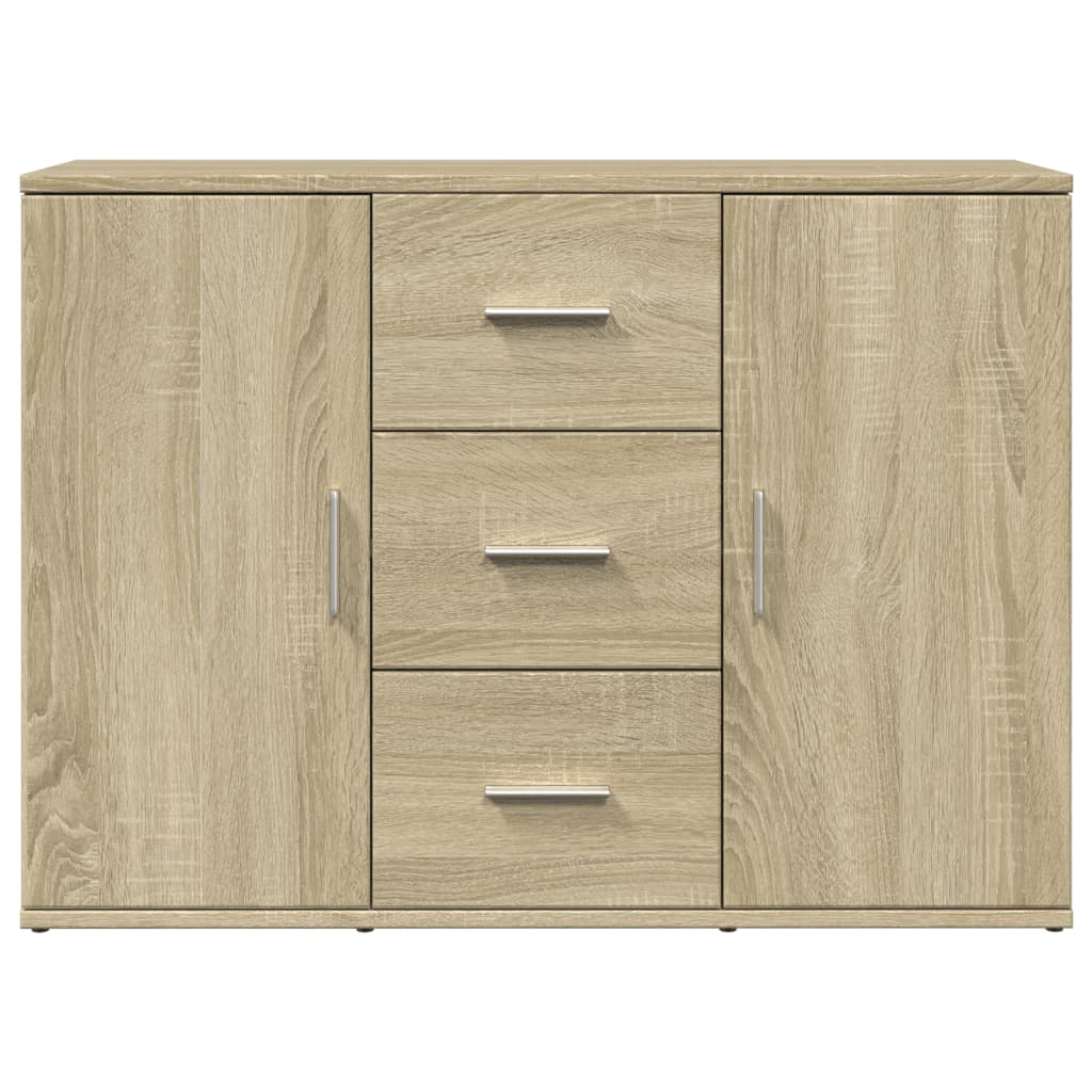 Credenza Rovere Sonoma 90,5x29,5x65 cm in Truciolato