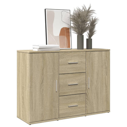 Credenza Rovere Sonoma 90,5x29,5x65 cm in Truciolato