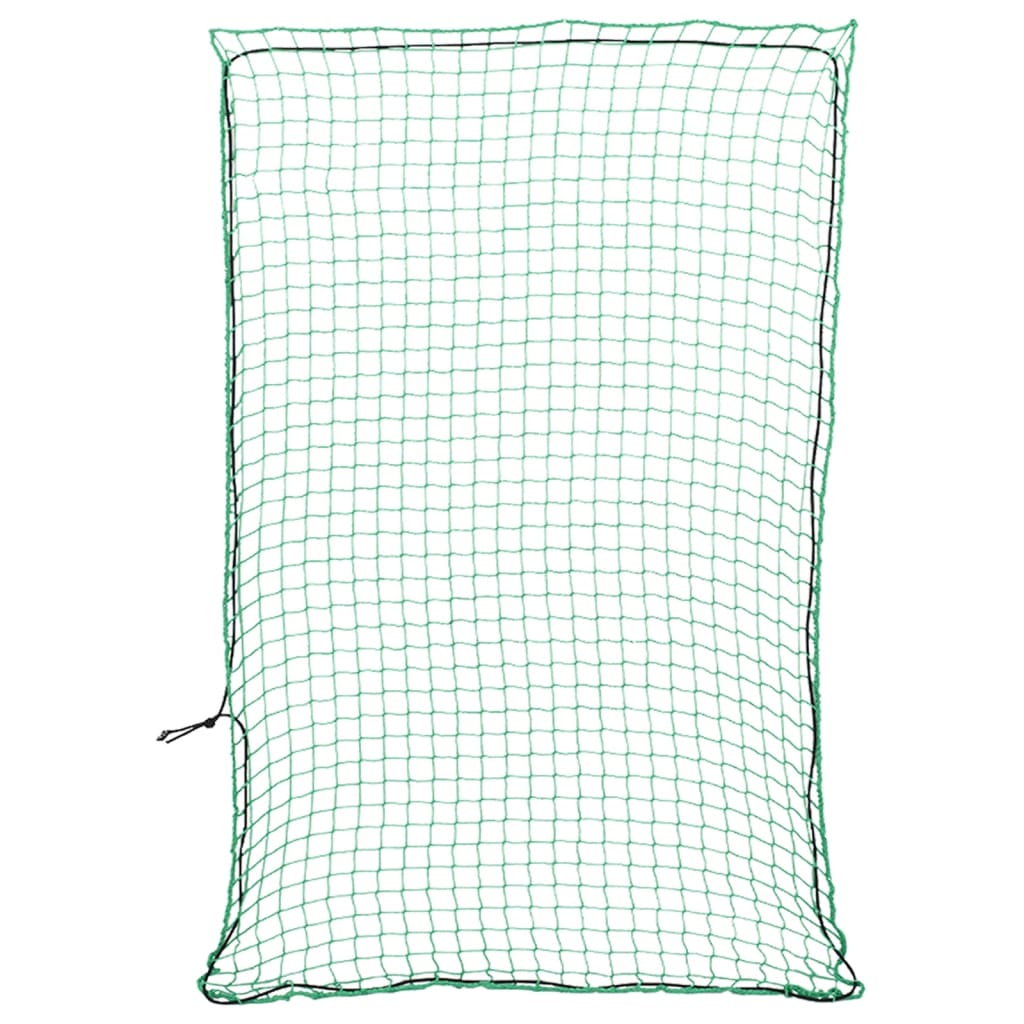 Rete per Rimorchio con Corda Elastica Verde 3,5x2,5 m in PP