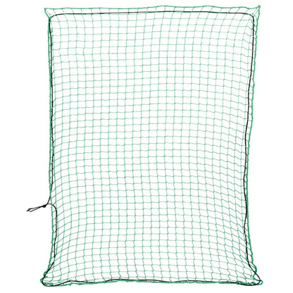 Rete per Rimorchio con Corda Elastica Verde 3,5x3 m in PP