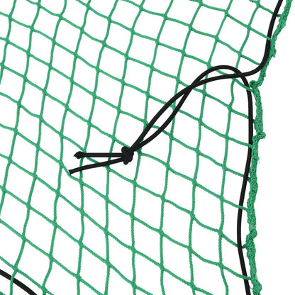 Rete per Rimorchio con Corda Elastica Verde 7x3,5 m in PP