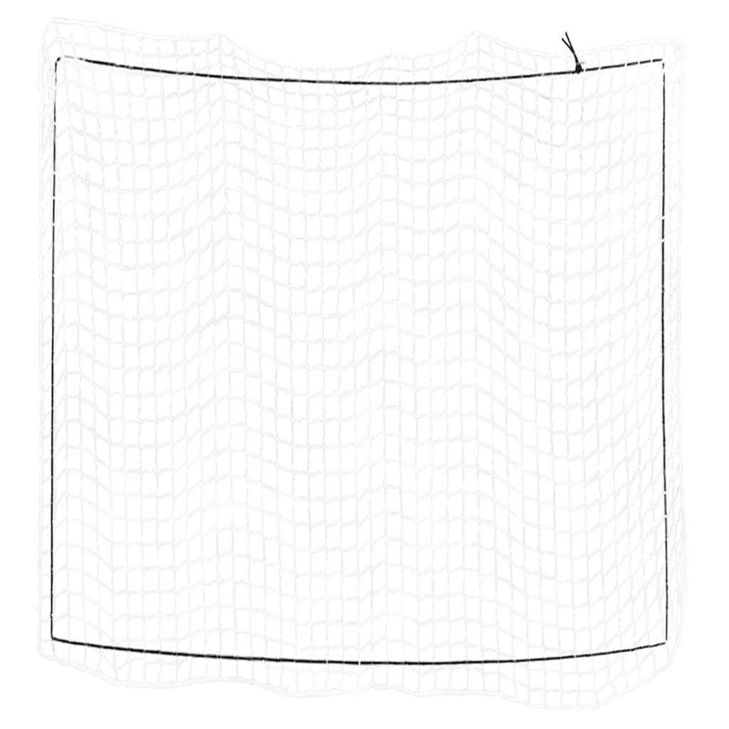 Rete per Rimorchio con Corda Elastica Bianco 3x3 m in PP
