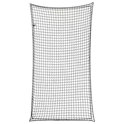 Rete per Rimorchio con Corda Elastica Nero 3x1,65 m in PP