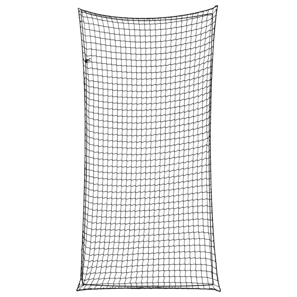 Rete per Rimorchio con Corda Elastica Nero 4x2 m in PP