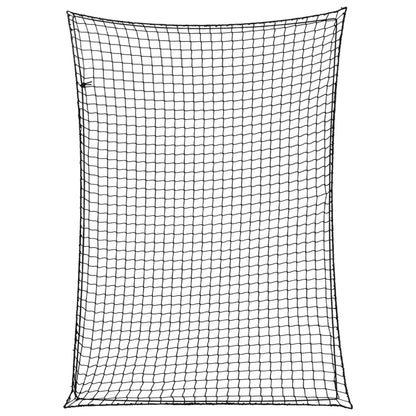 Rete per Rimorchio con Corda Elastica Nero 3,5x2,5 m in PP