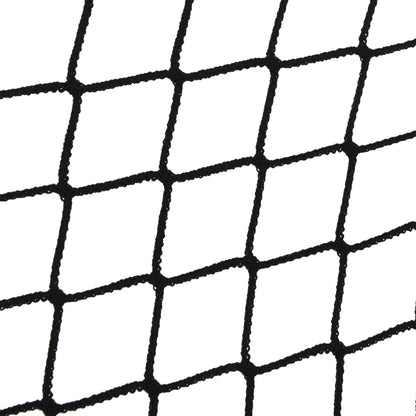 Rete per Rimorchio con Corda Elastica Nero 4,5x2,5 m in PP