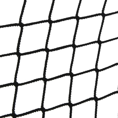 Rete per Rimorchio con Corda Elastica Nero 3,5x3 m in PP