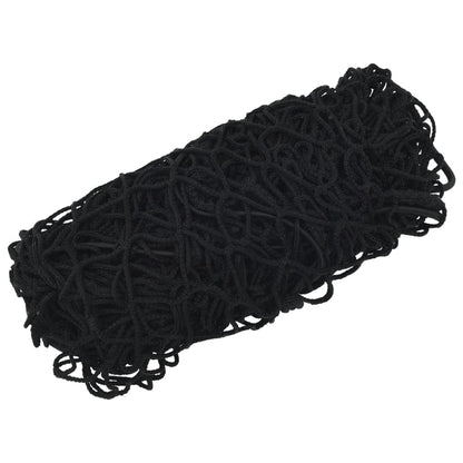 Rete per Rimorchio con Corda Elastica Nero 5x3 m in PP