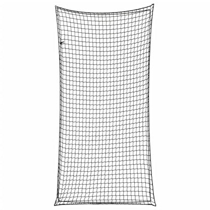 Rete per Rimorchio con Corda Elastica Nero 6x3 m in PP