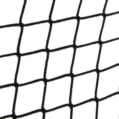 Rete per Rimorchio con Corda Elastica Nero 6x3 m in PP