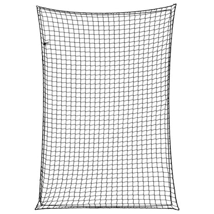 Rete per Rimorchio con Corda Elastica Nero 5x3,5 m in PP