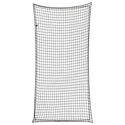 Rete per Rimorchio con Corda Elastica Nero 7x3,5 m in PP
