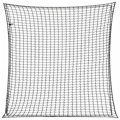 Rete per Rimorchio con Corda Elastica Nero 4x4 m in PP