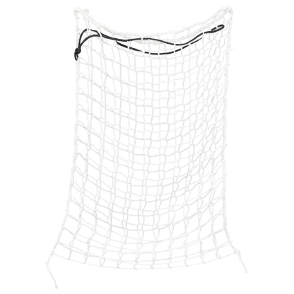 Reti da Fieno 2pz Rettangolari Bianchi 75x50 cm in PP